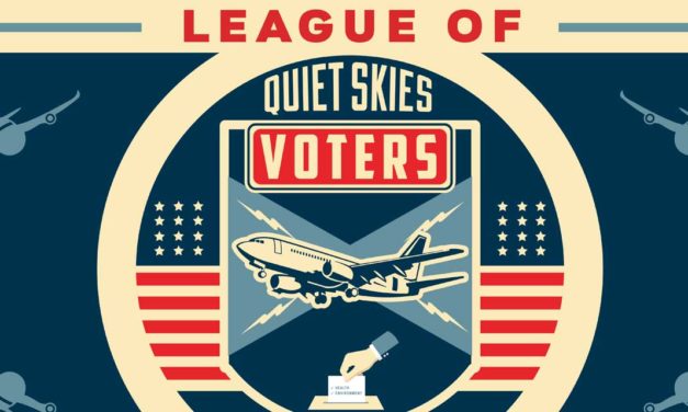 League of Quiet Skies Voters Candidate Forum will be Thurs., Sept. 19