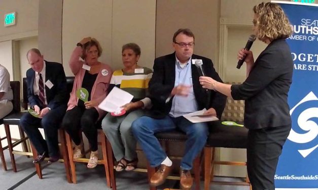 VIDEO: Seattle Southside Chamber’s ‘Candidates Night’ Forum was lively, fast-paced