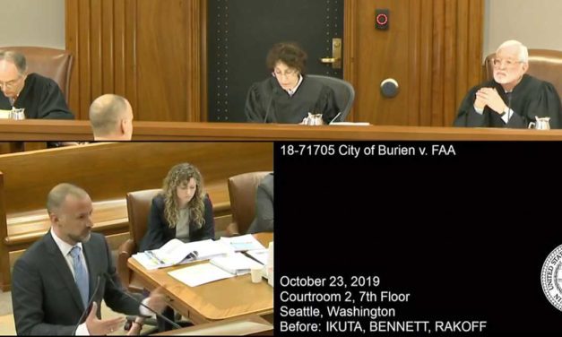 VIDEO: Watch City of Burien present oral arguments against FAA in court