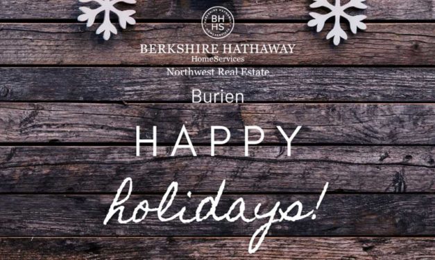Happy Holidays from Real Estate Sponsor Berkshire Hathaway HomeServices NW!