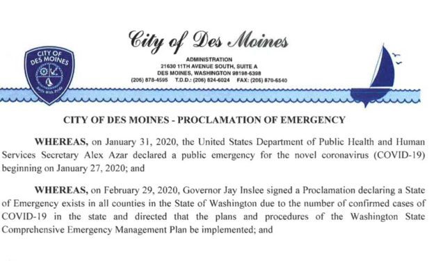 City of Des Moines issues ‘Proclamation of Emergency’ due to coronavirus outbreak