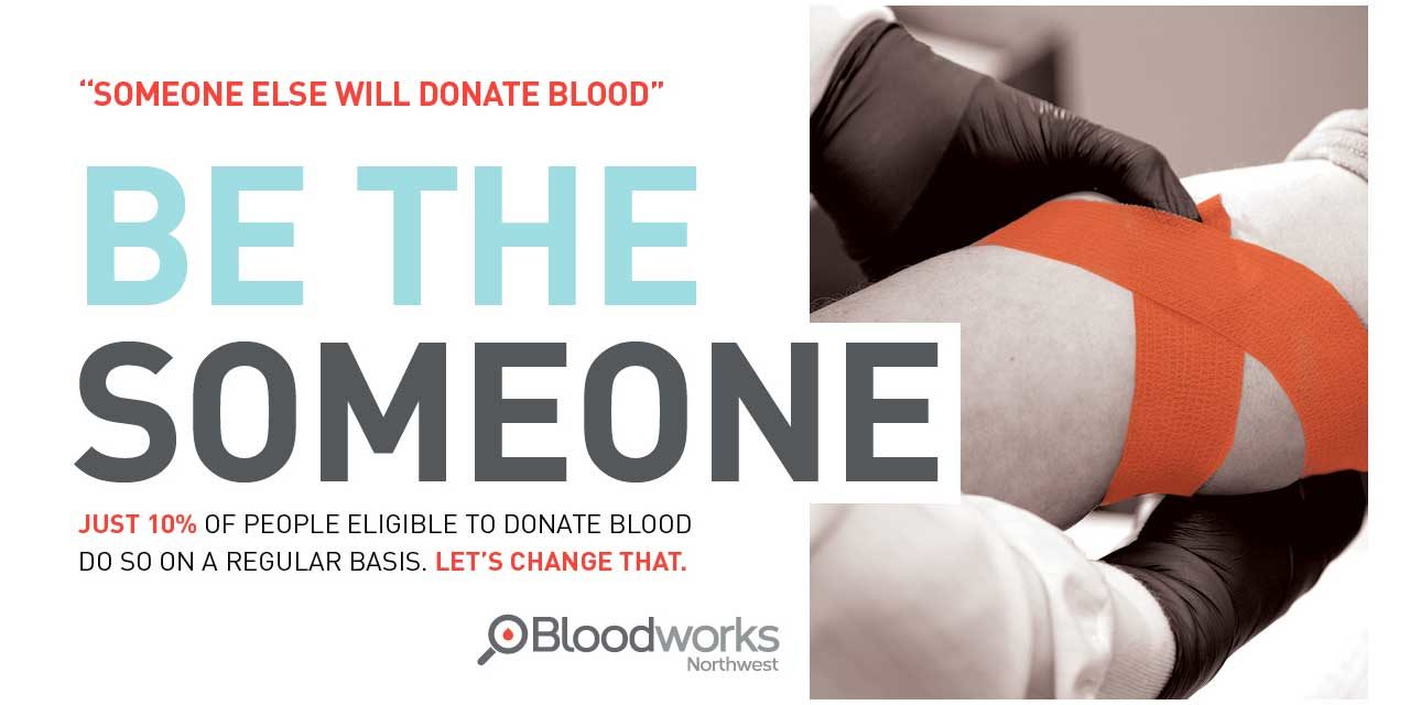 Bloodworks seeking donors for Pop-up Centers, including early June in Normandy Park