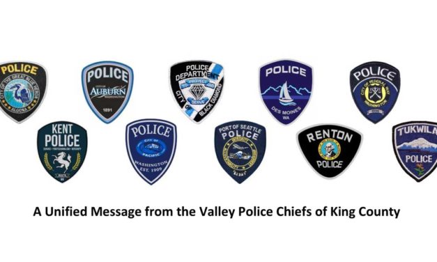 Des Moines Police part of Unified Message from Valley Police Chiefs of King County