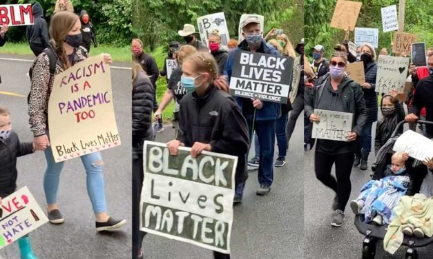 VIDEO: Around 1,000 turn out for Normandy Park Black Lives Matter Silent March