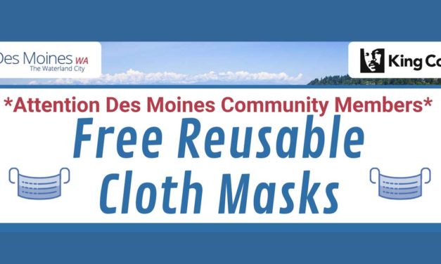 FREE reusable Cloth Masks available in Des Moines starting Tuesday, June 23