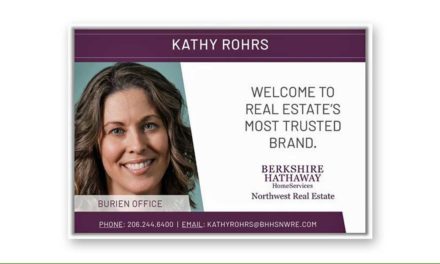 Please welcome Kathy Rohrs to Berkshire Hathaway HomeServices Northwest Real Estate