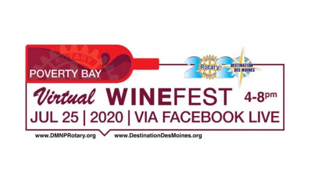 REMINDER: The Poverty Bay Virtual Wine Festival is this Saturday, July 25