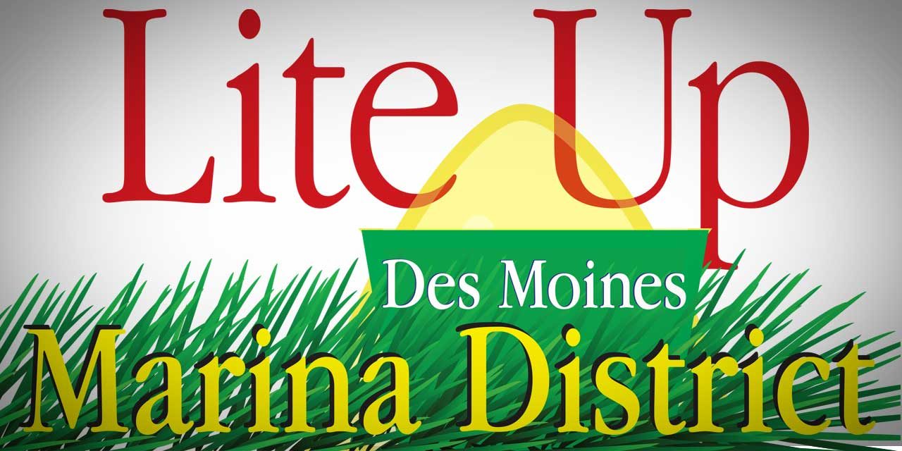 Lite Up and Shop Local in the Des Moines Marina District this holiday season!