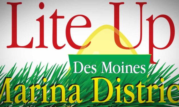 Lite Up and Shop Local in the Des Moines Marina District this holiday season!