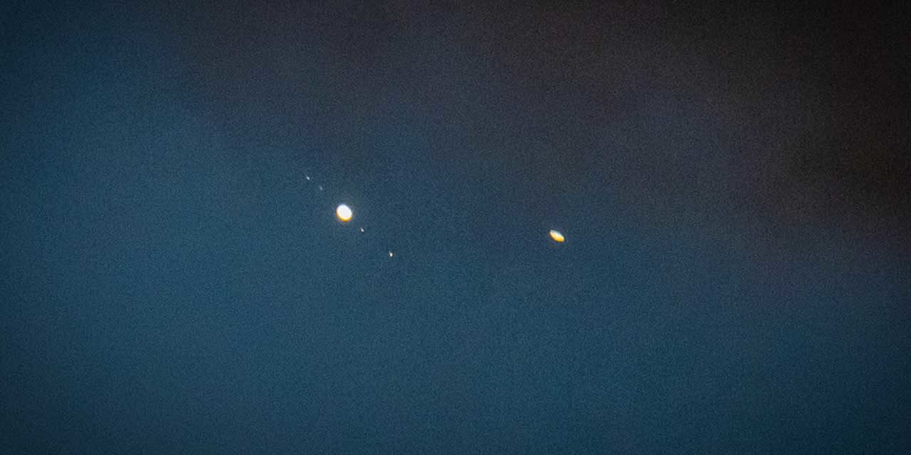 PHOTOS: Conjunction of Jupiter and Saturn as seen from Des Moines