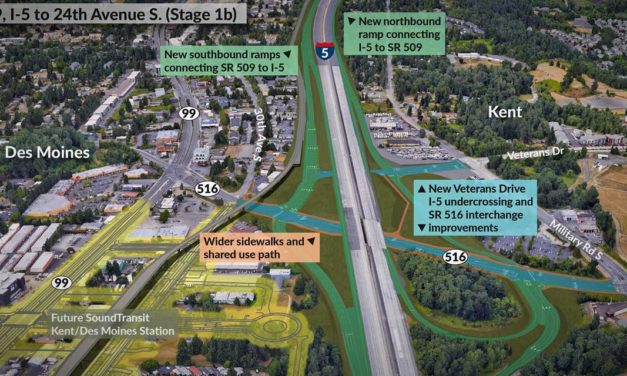 SR 509 Completion Project reaches major milestone with $264 million ‘apparent best value’ proposal