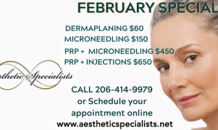 Save up to $300 on February specials featuring PRP to boost results at Aesthetic Specialists
