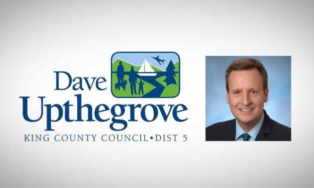 King County Councilmember Dave Upthegrove: Meeting residents immediate needs, planning for a better future