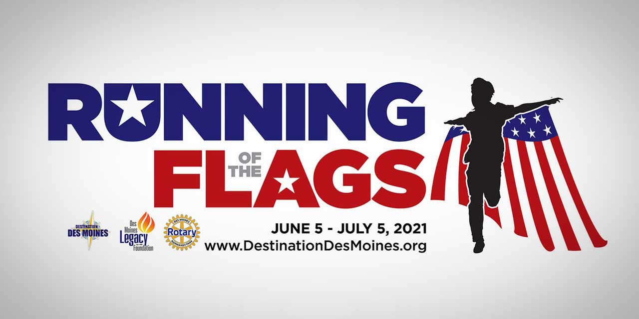 Celebrate community with the ‘Running of the Flags,’ which runs June 5 – July 5