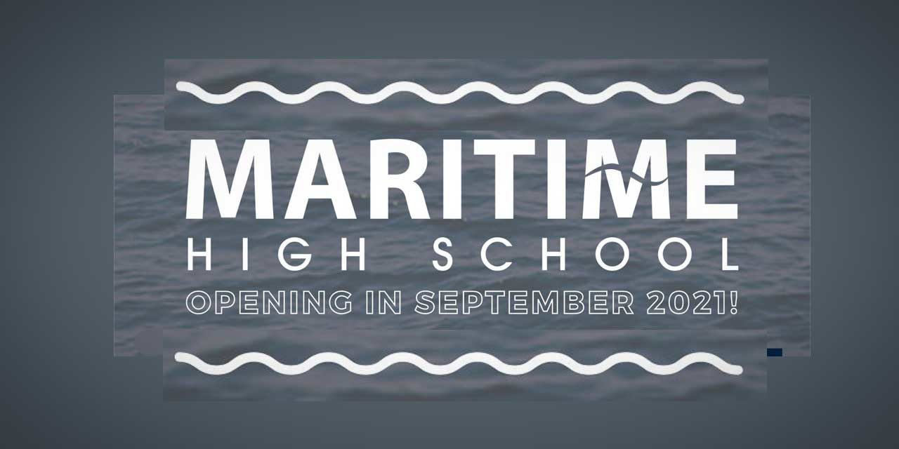 New Maritime High School will have its first day of school this Thursday, Sept. 2
