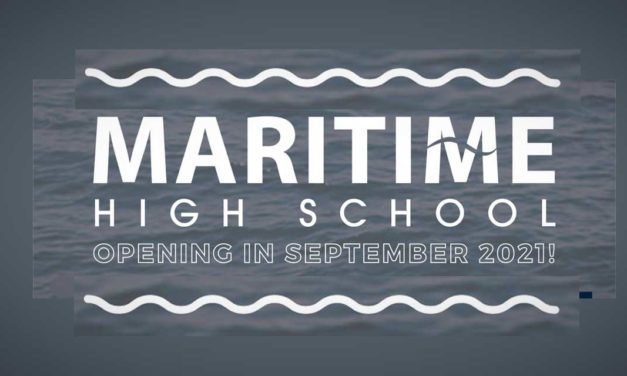 New Maritime High School will have its first day of school this Thursday, Sept. 2