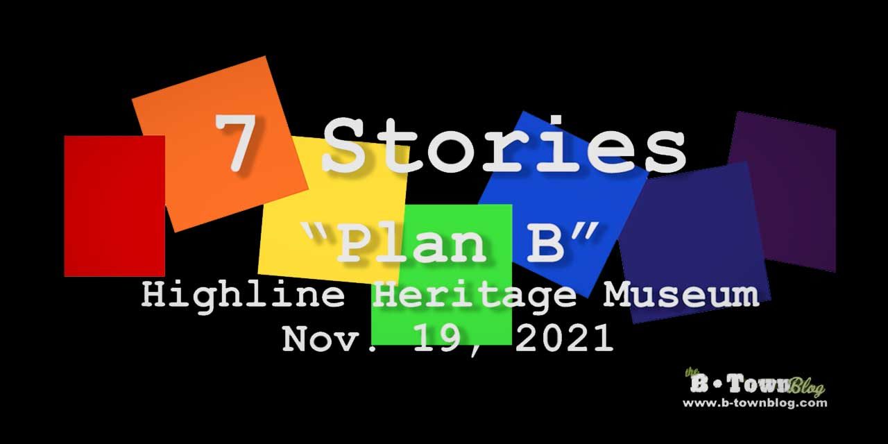 VIDEO: Locals share ‘Plan B’ stories at 7 Stories event at Highline Heritage Museum