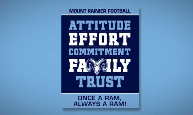 Congrats to the Mt. Rainier High Rams football team for moving into NPSL 4A playoffs