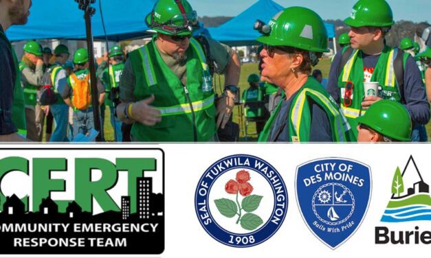 Community Emergency Response Team (CERT) training will begin in the Fall