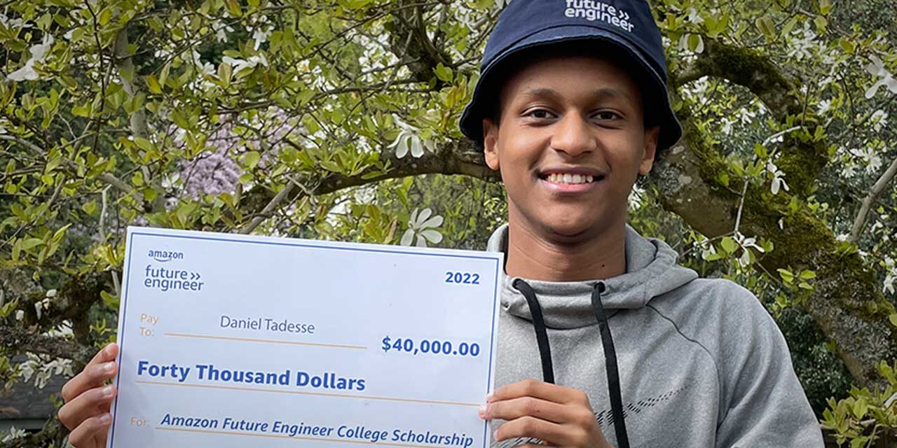 Two Highline students – including one from Mt. Rainier – earn $40K Amazon Future Engineer Scholarships