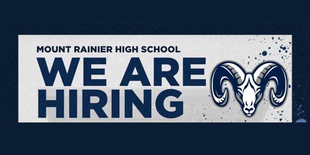 JOBS: Mt. Rainier High School now hiring for Coaches