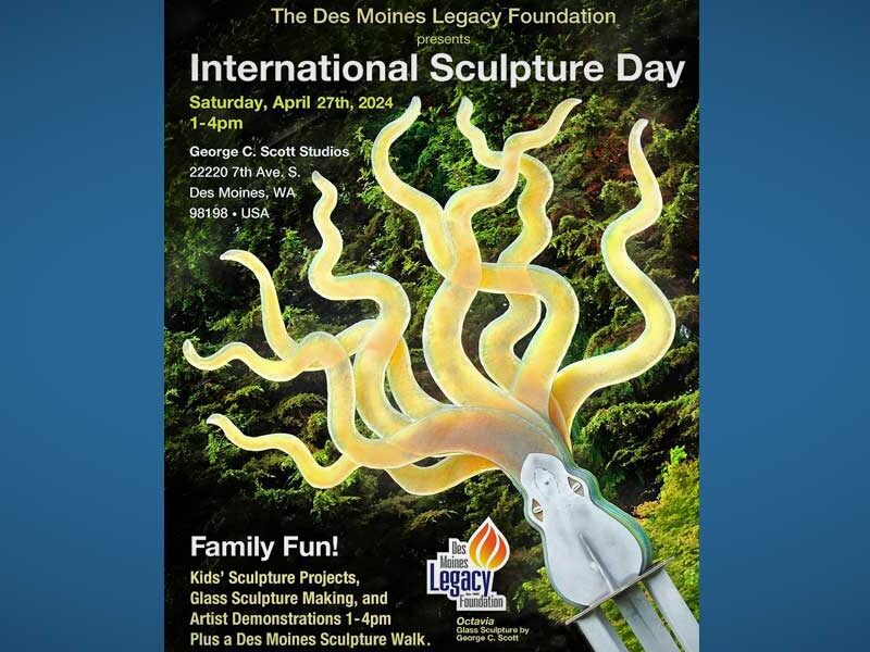REMINDER: International Sculpture Day will be this Saturday, April 27