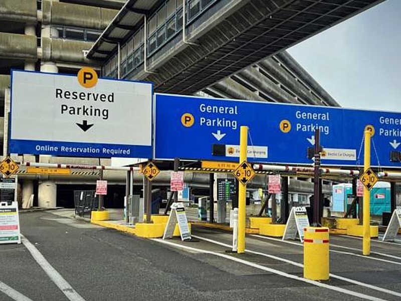 You can now reserve a parking spot at Sea-Tac Airport