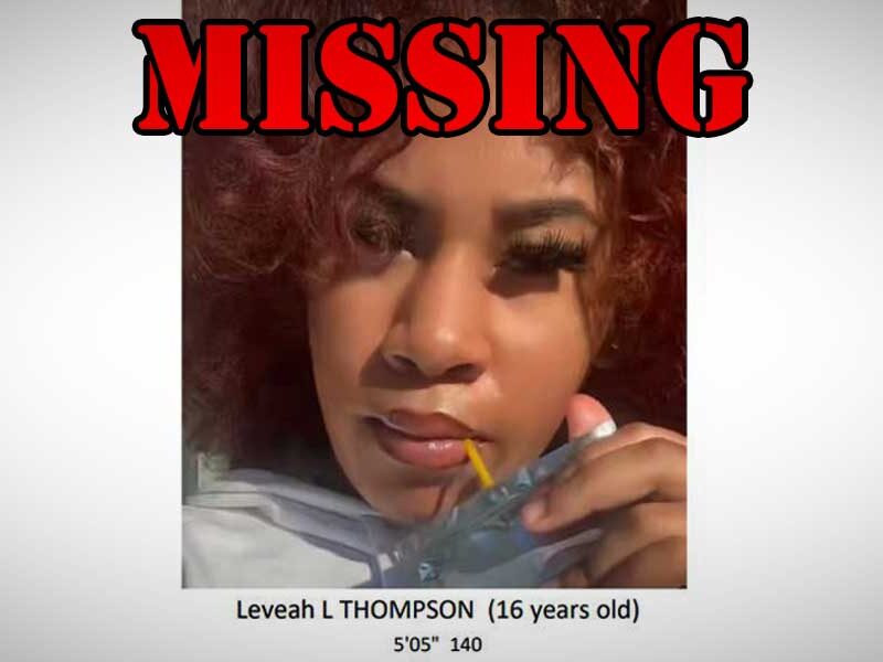 MISSING: Have you seen Leveah L. Thompson? 16-year-old has been missing from Des Moines since October