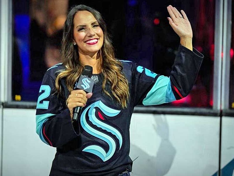 From hiding under a snack bar to center ice, local singer Madison Stoneman conquers stage fright to belt out Seattle Kraken Anthems