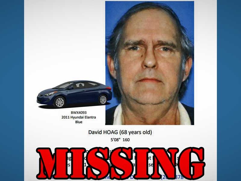 UPDATE: David Hoag, who had been missing since Mar. 19, has been FOUND
