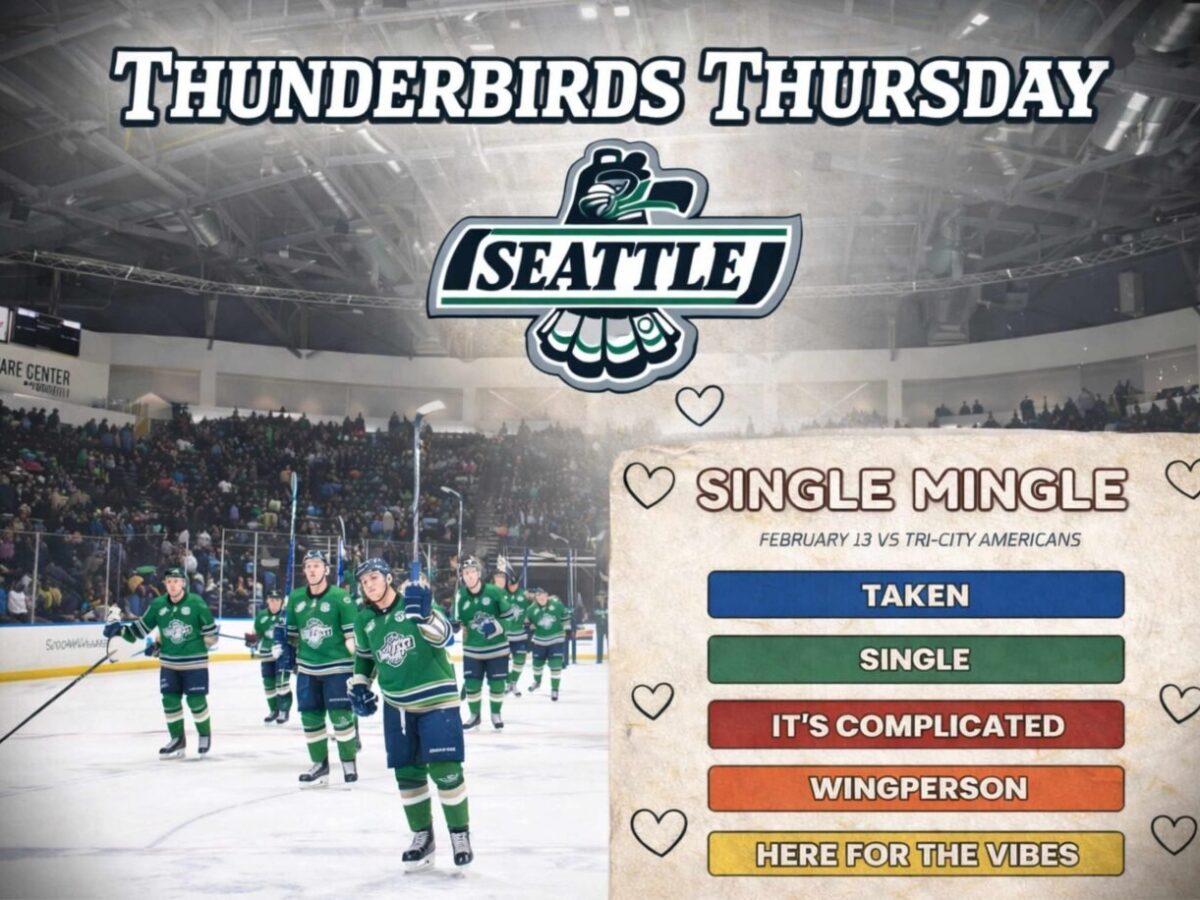 Thunderbirds Thursday: ‘Single Mingle’ brings fun, social twist to ShoWare Center this Friday night