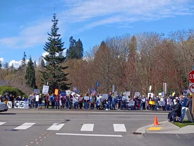 PHOTOS: Voices from ‘No Kings’ III rally held Saturday, Mar. 28 at Big Catch Plaza