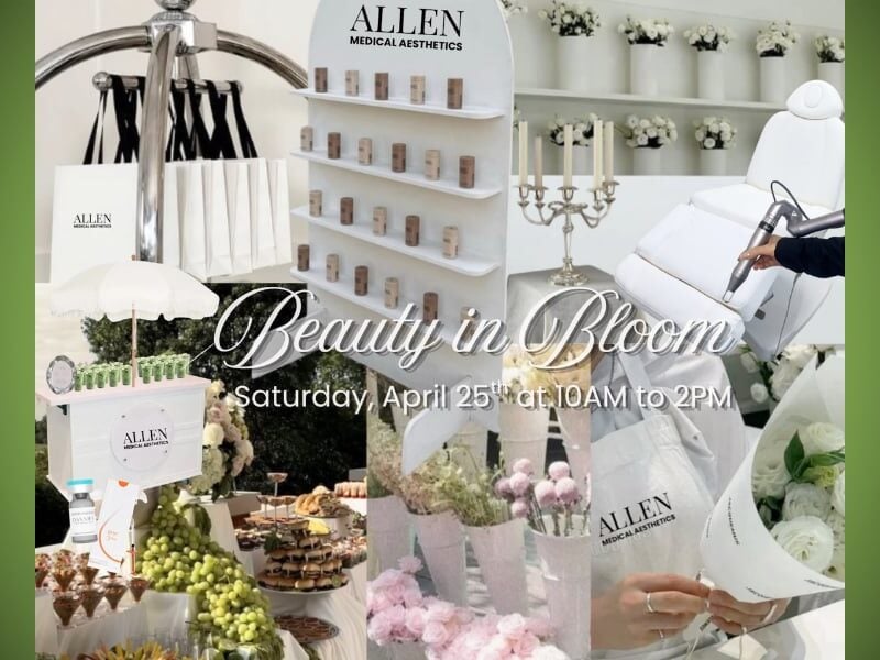 Step into spring at Allen Medical Aesthetics’ ‘Beauty in Bloom’ event in Des Moines on Saturday, April 25