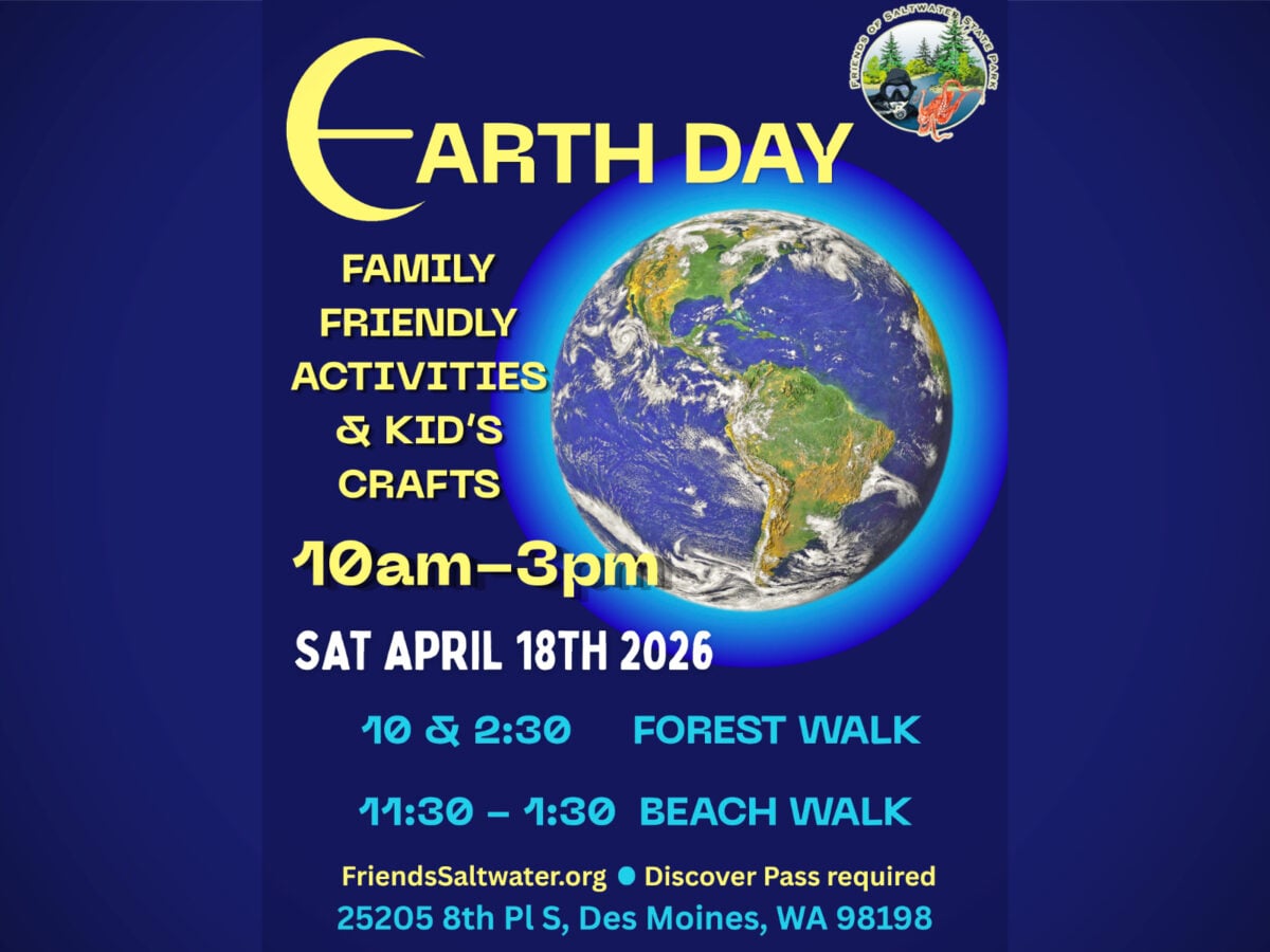 Friends of Saltwater State Park to host Earth Day event with beach and forest walks on Saturday, April 18