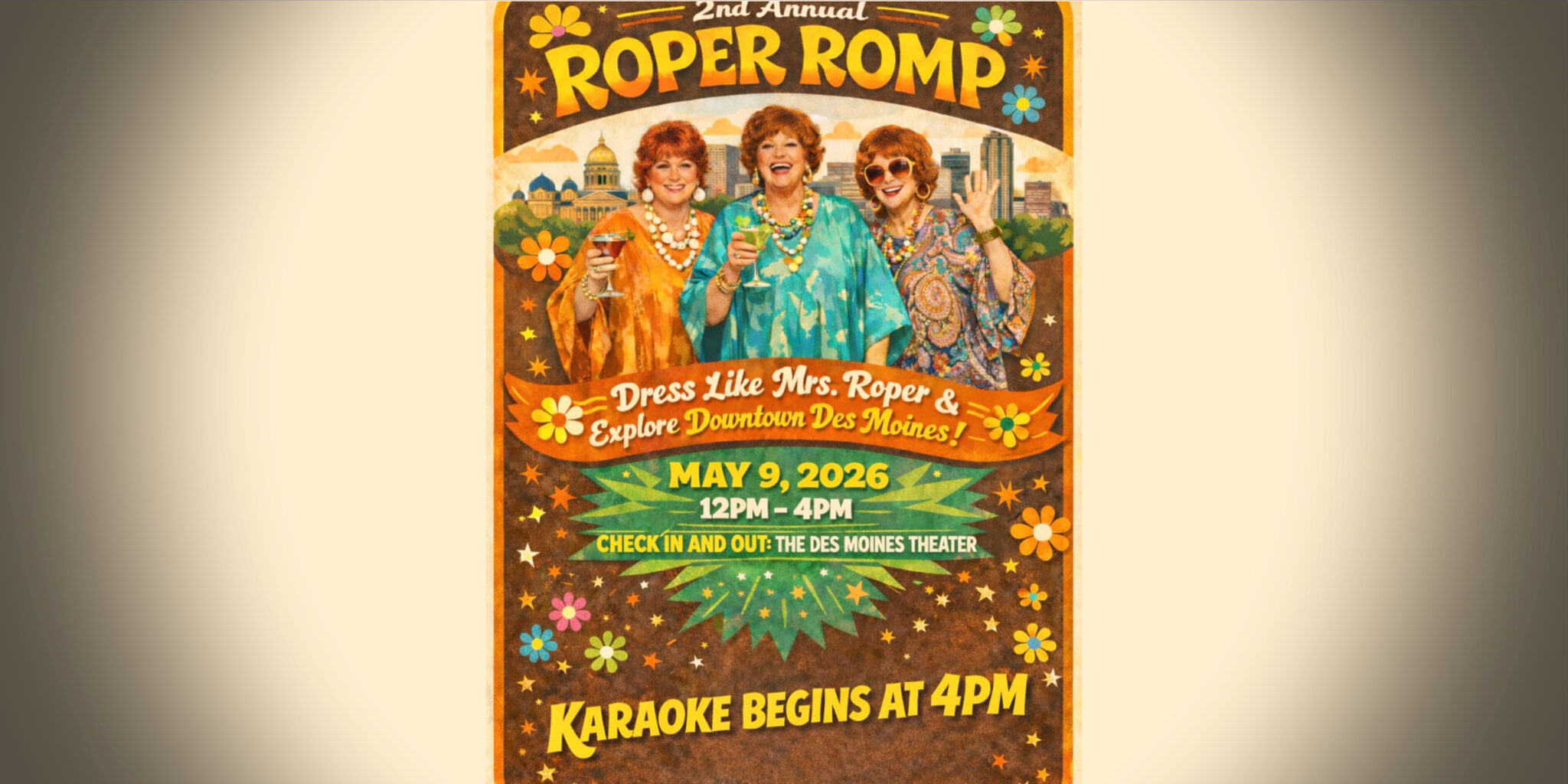 Second annual 'Roper Romp' set for Saturday, May 9 in downtown Des ...