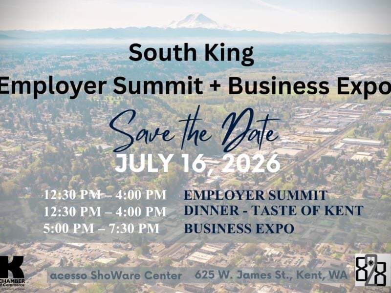 SAVE THE DATE: Kent Chamber Business Expo returning Thursday, July 16 to ShoWare Center