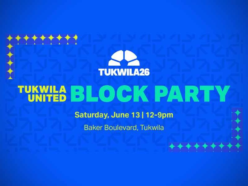 Tukwila United Block Party to celebrate the world’s biggest sporting event on Saturday, June 13