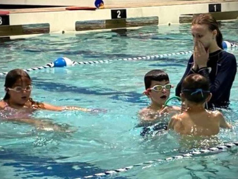 New technology helps more kids access swim lesson scholarships at Mount Rainier Pool