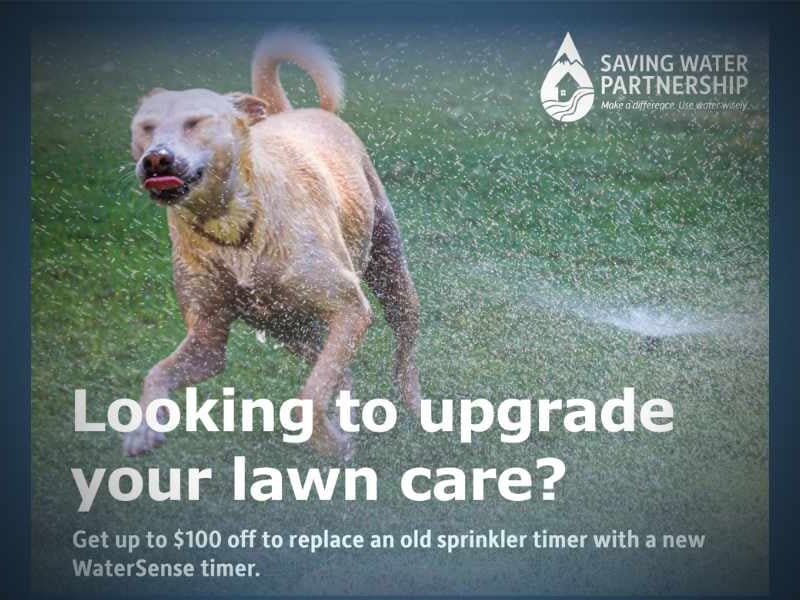 Time to upgrade your sprinkler timer? Consider replacing it with a WaterSense timer!