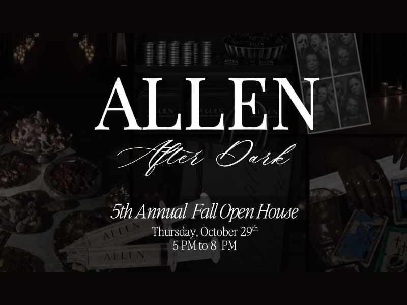 Allen Medical Aesthetics will host ‘Allen, After Dark’ Thursday night, Oct. 29 in Des Moines